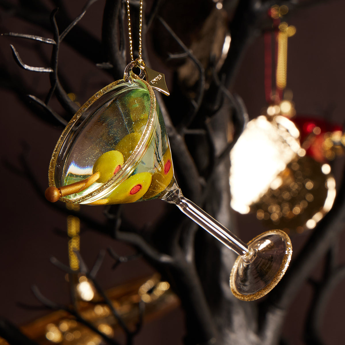 Classic Martini Cocktail Ornament