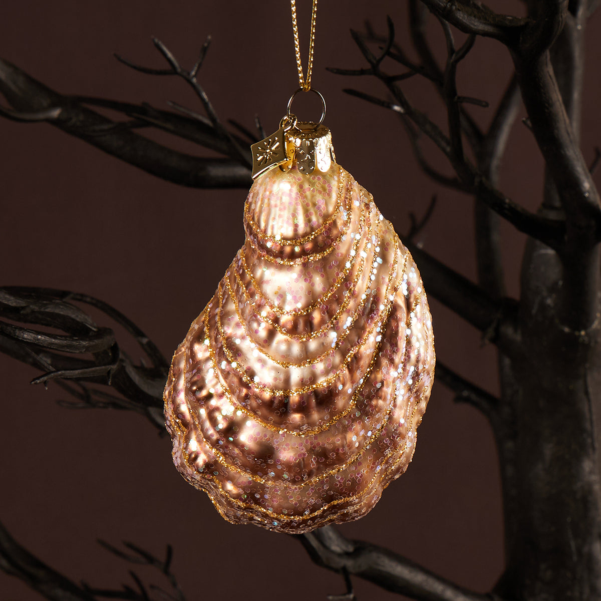 Ecru Oyster Ornament