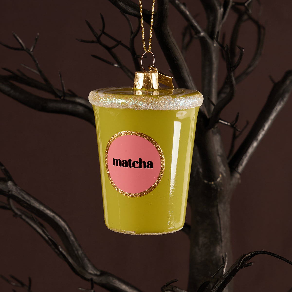 Matcha Tea Latte Ornament