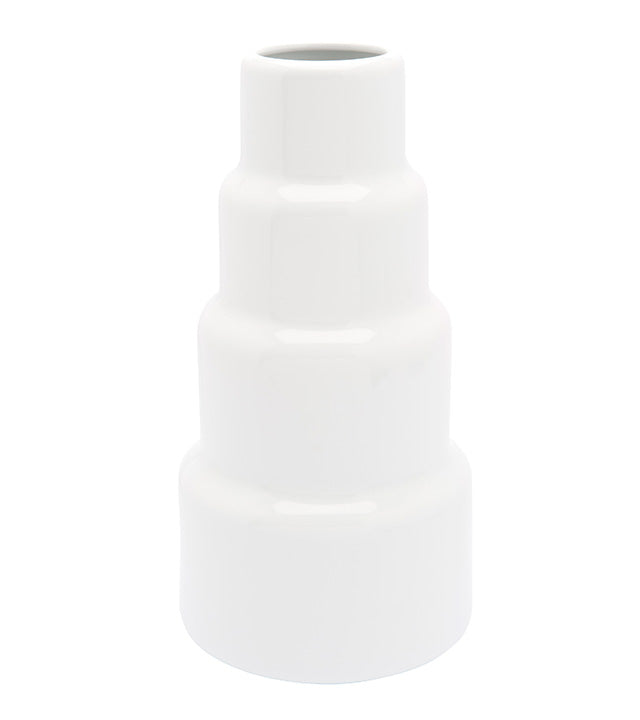 S&B Vase High White