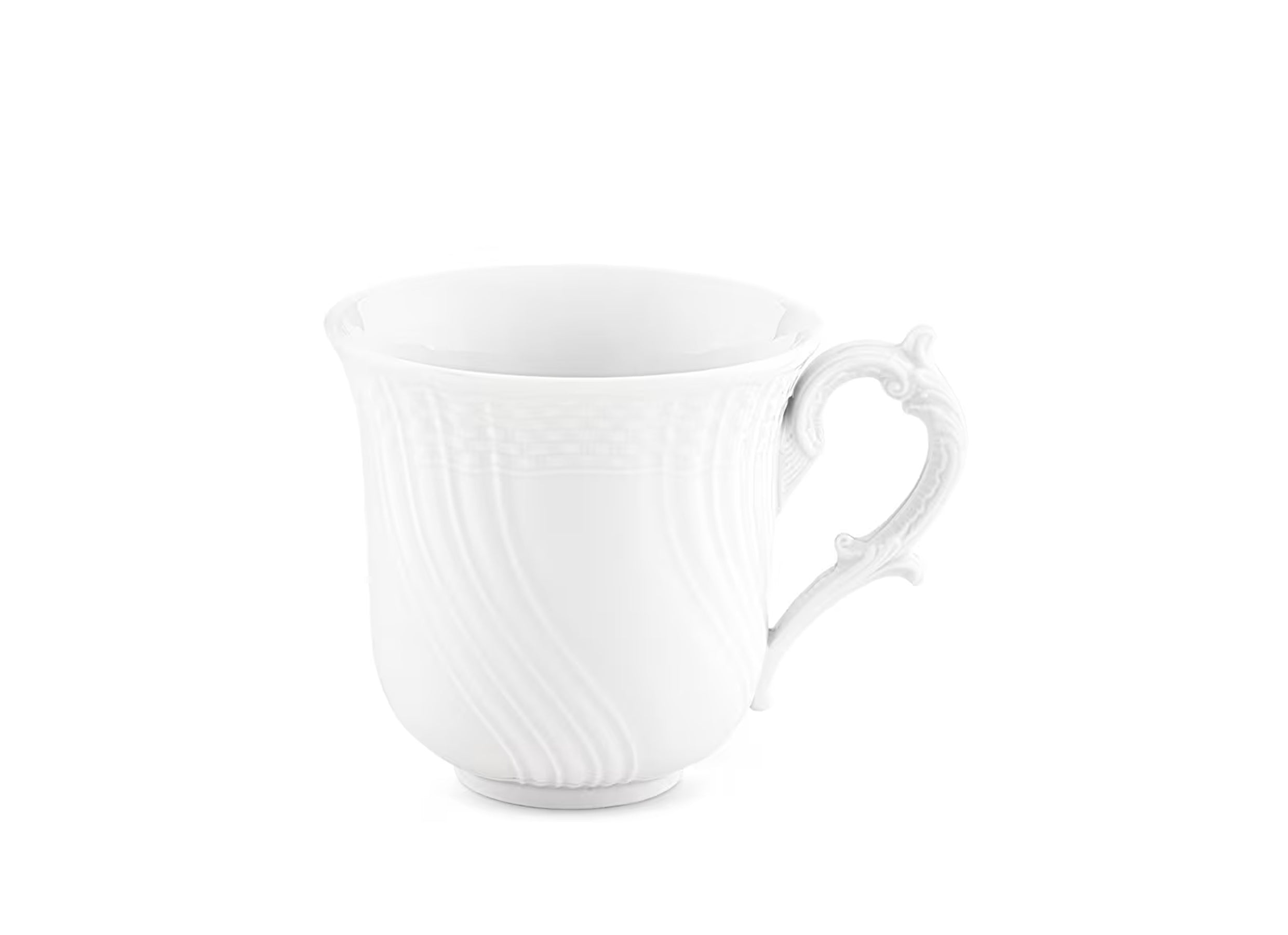 Vecchio Ginori White Porcelain Mug - Ginori 1735