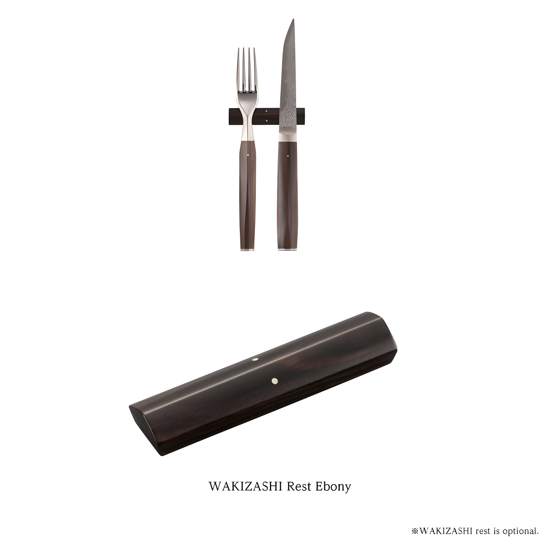 Wakisashi Table Knife Ebony