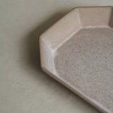 Wide Octagon Plate L | Stone Beige