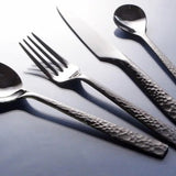 Yuen 4-Piece Flatware Set - Black