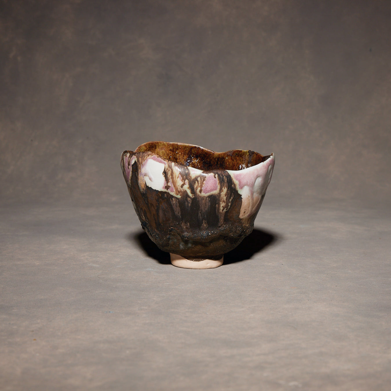 Yuko Ikeda Bronze Matcha Bowl 01