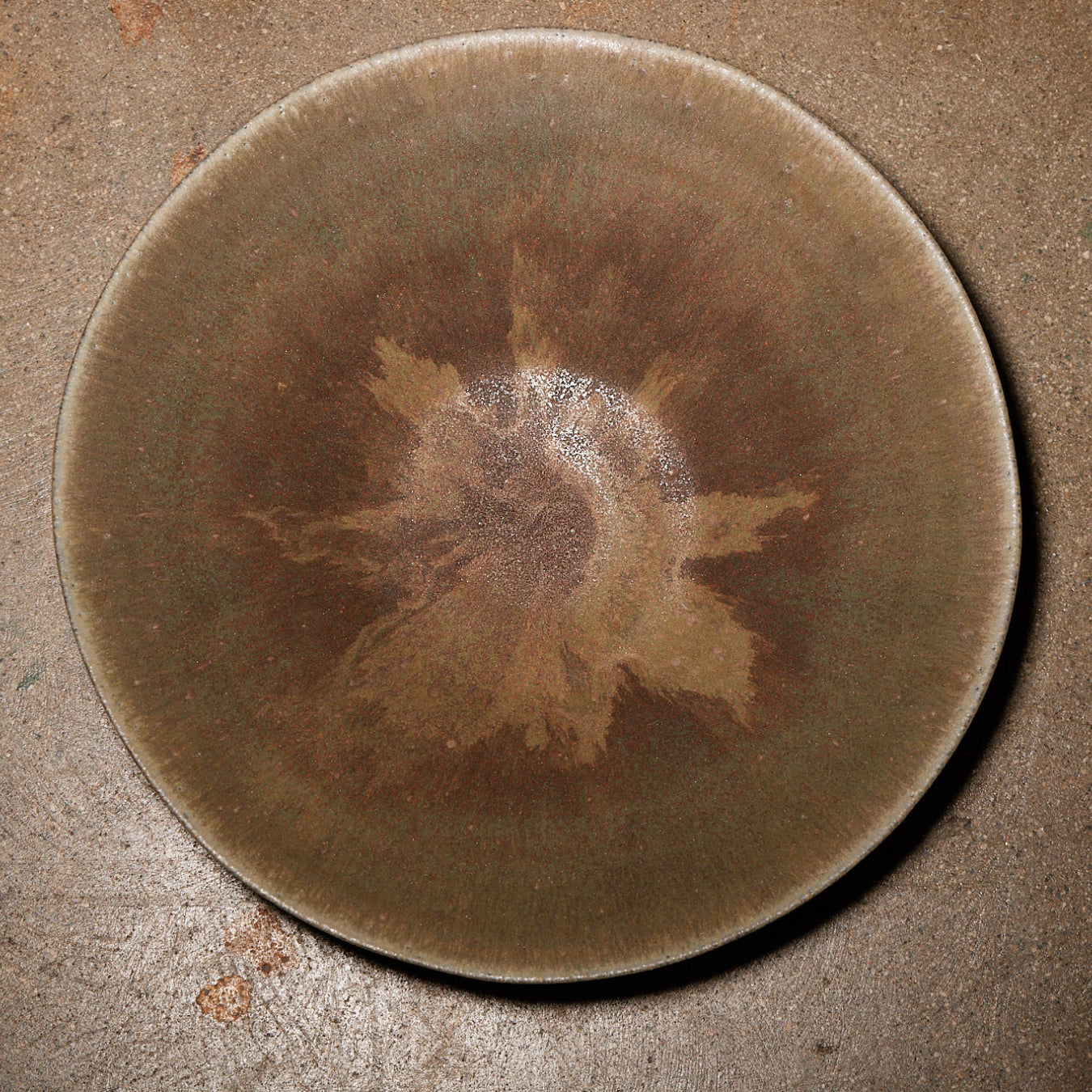Yuko Ikeda Large Green Bowl