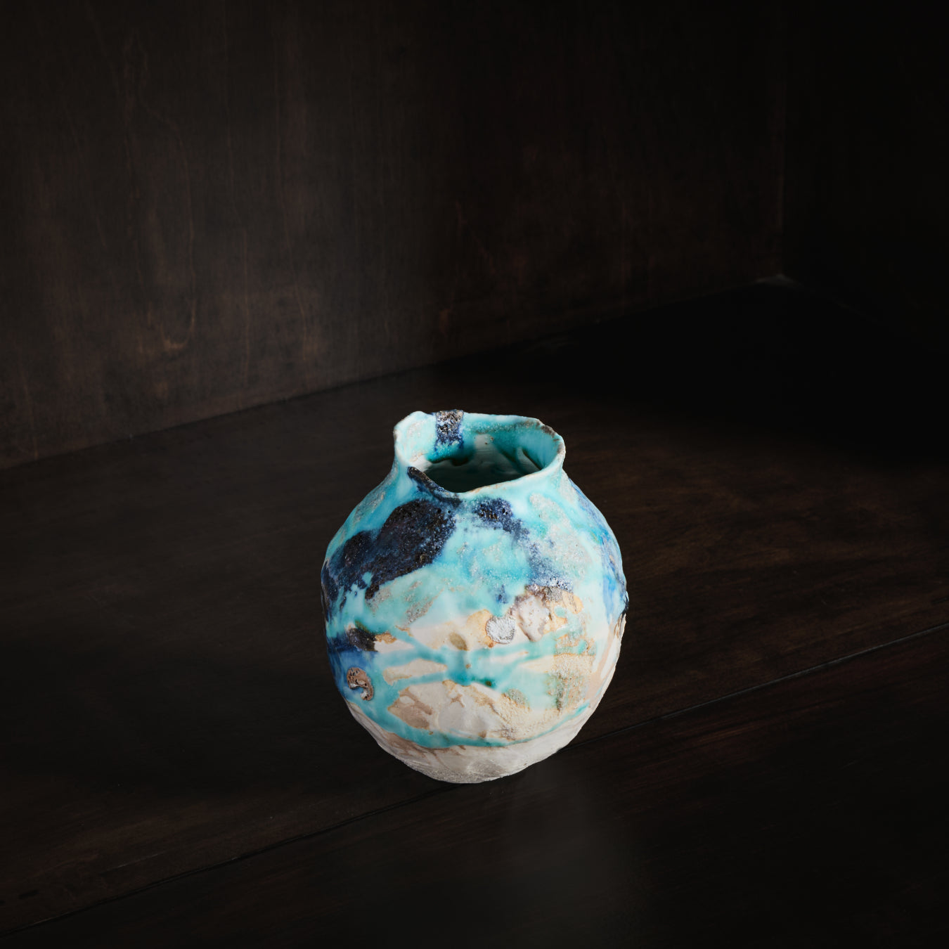 Yuko Ikeda Indigo Vase 26-03