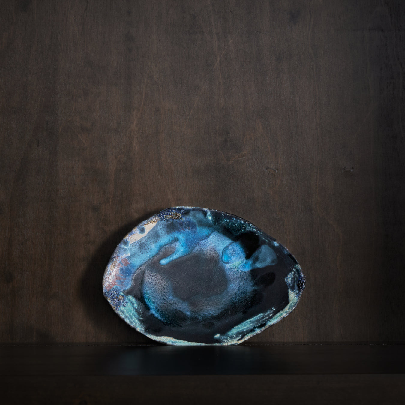 Yuko Ikeda Oval Plate S 26-05