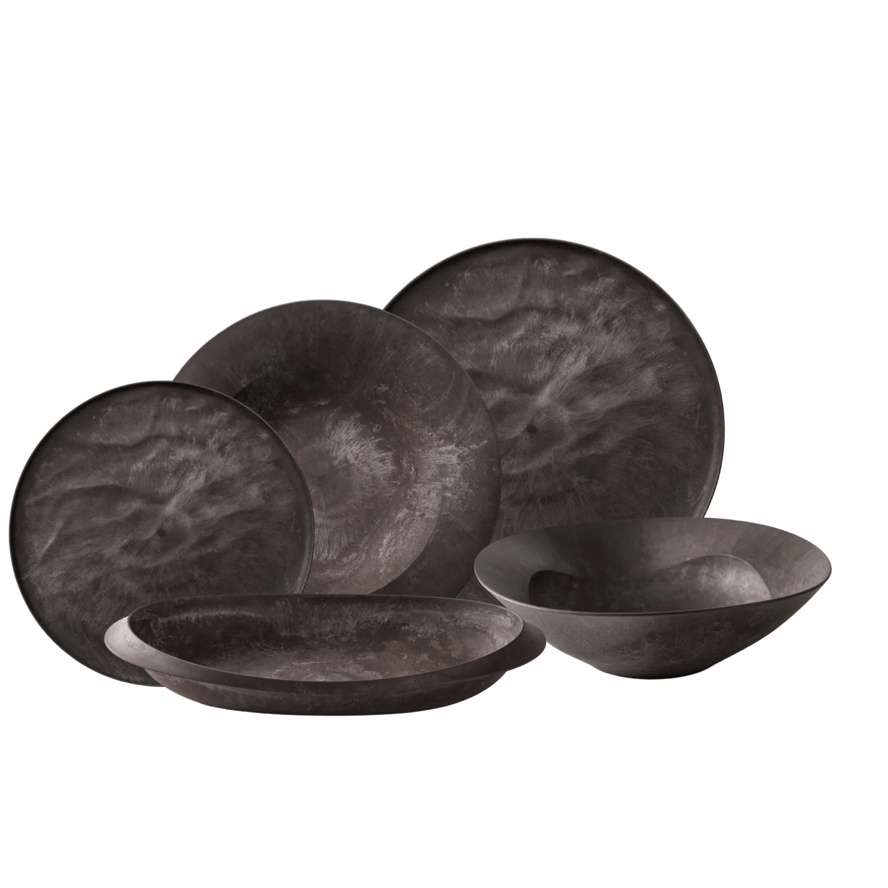 Cedar Bark Dinnerware Brown