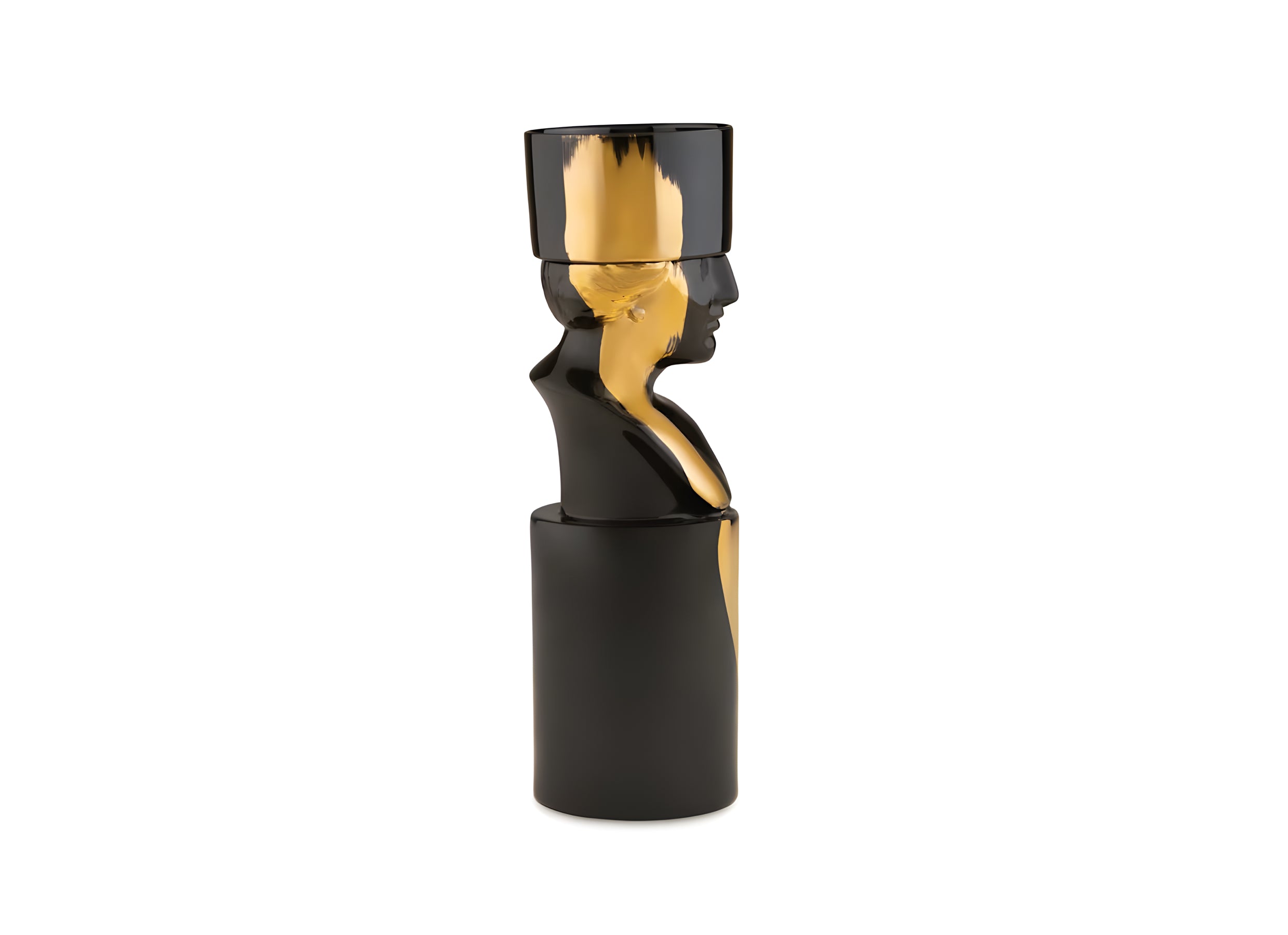LCDC Gold Il Letterato Charcoal Candleholder