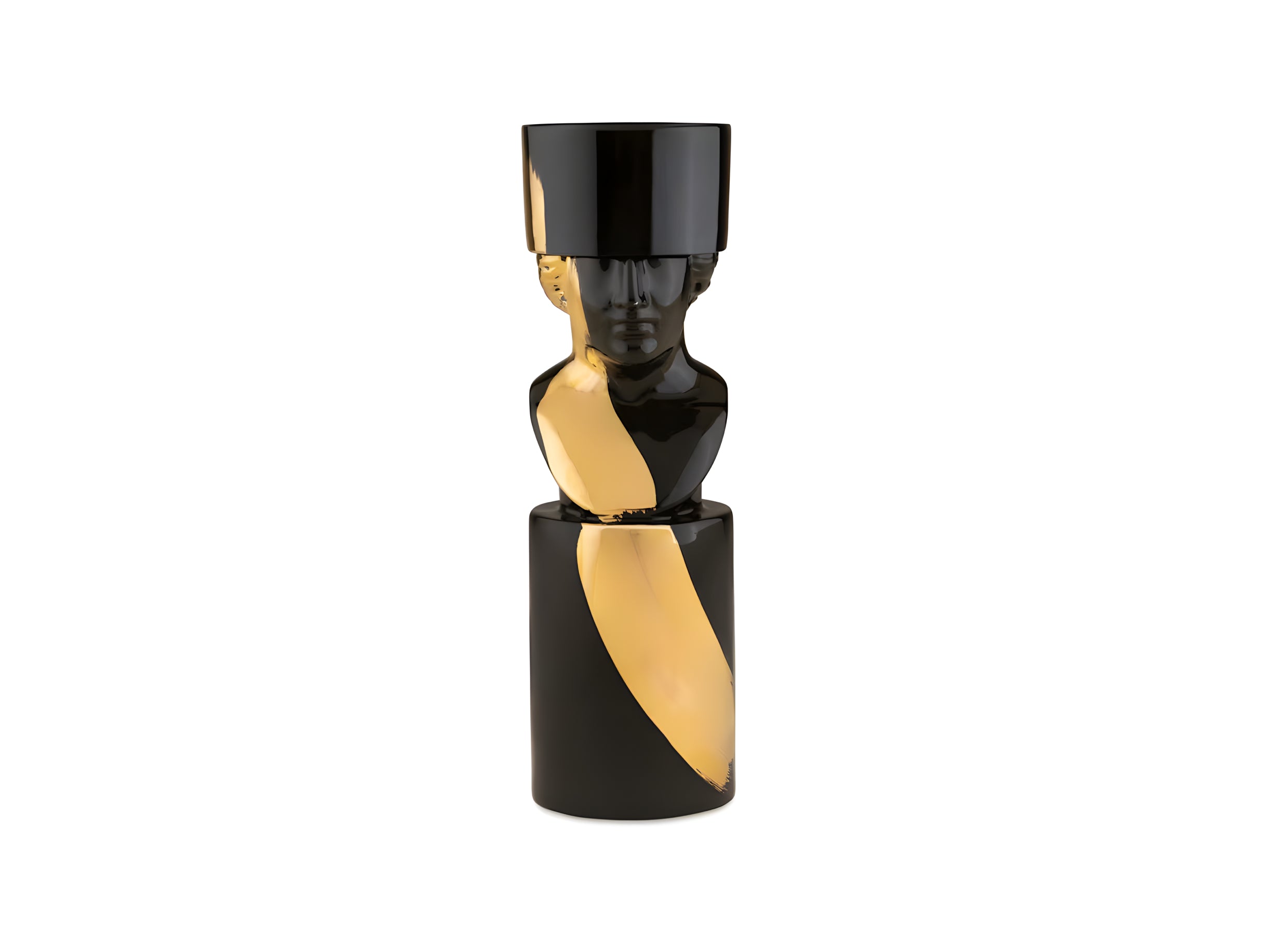 LCDC Gold Il Letterato Charcoal Candleholder