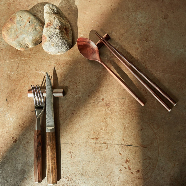 MUSO Chopsticks and Spoon Set (3 PCS) - Granadillo