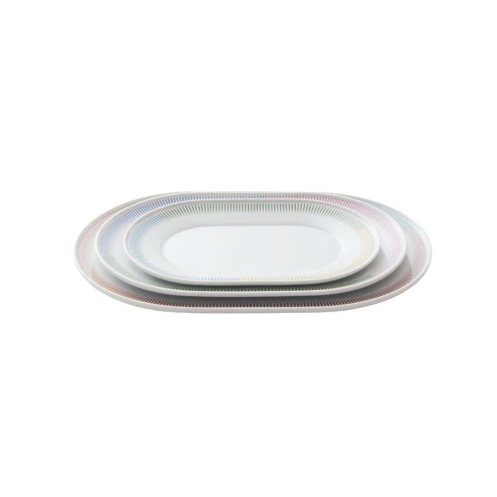 PC Outline Oval Plate