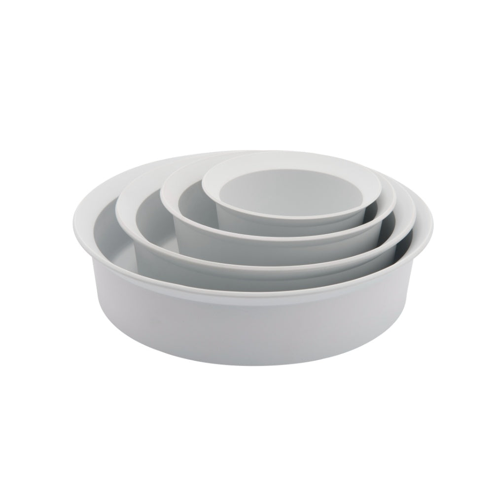 TY Round Bowl - Matte Gray