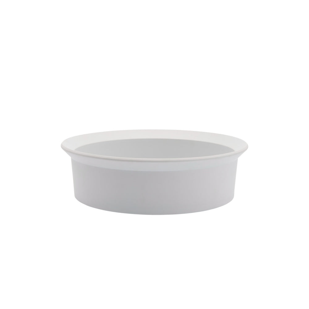 TY Round Bowl - Matte Gray