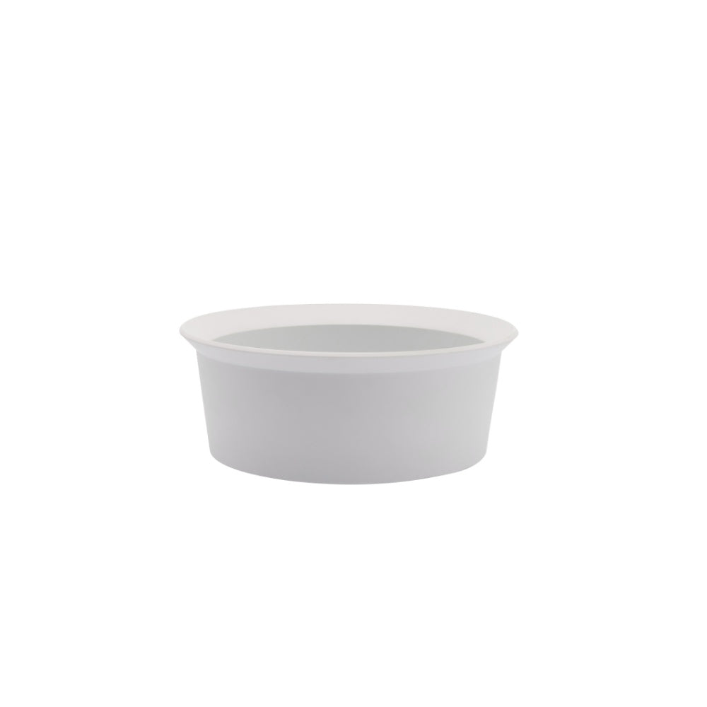 TY Round Bowl - Matte Gray