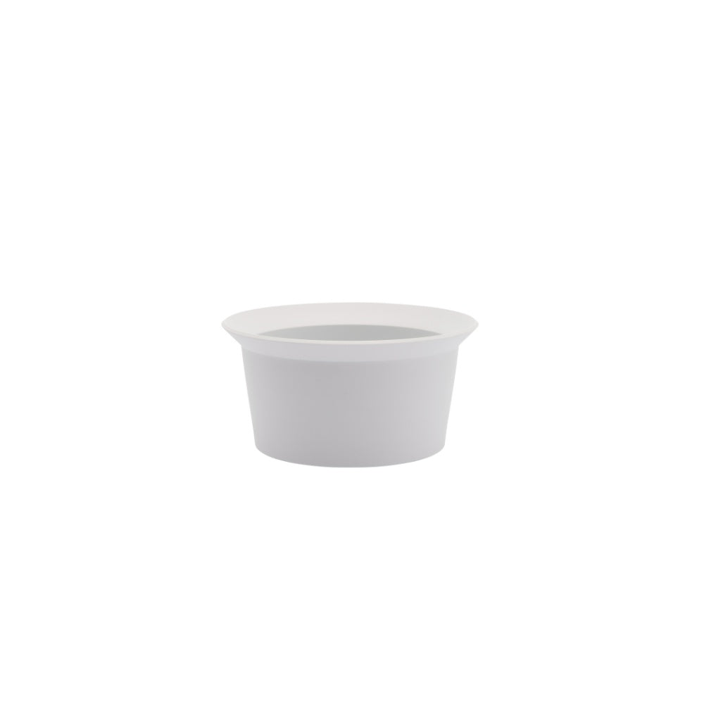 TY Round Bowl - Matte Gray