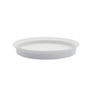 TY Round Deep Plate 240 Matte Gray