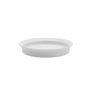 TY Round Deep Plate 200 Matte Gray