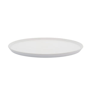 TY Round Plate 280 Matte Gray