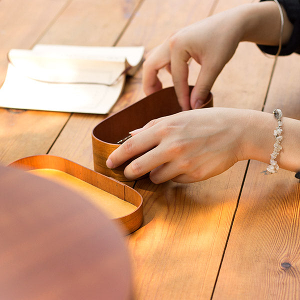 Wood Eyeglass Case