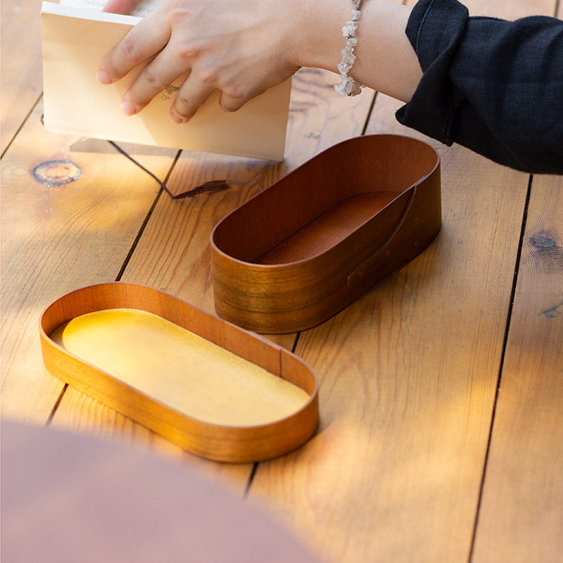 Wood Eyeglass Case