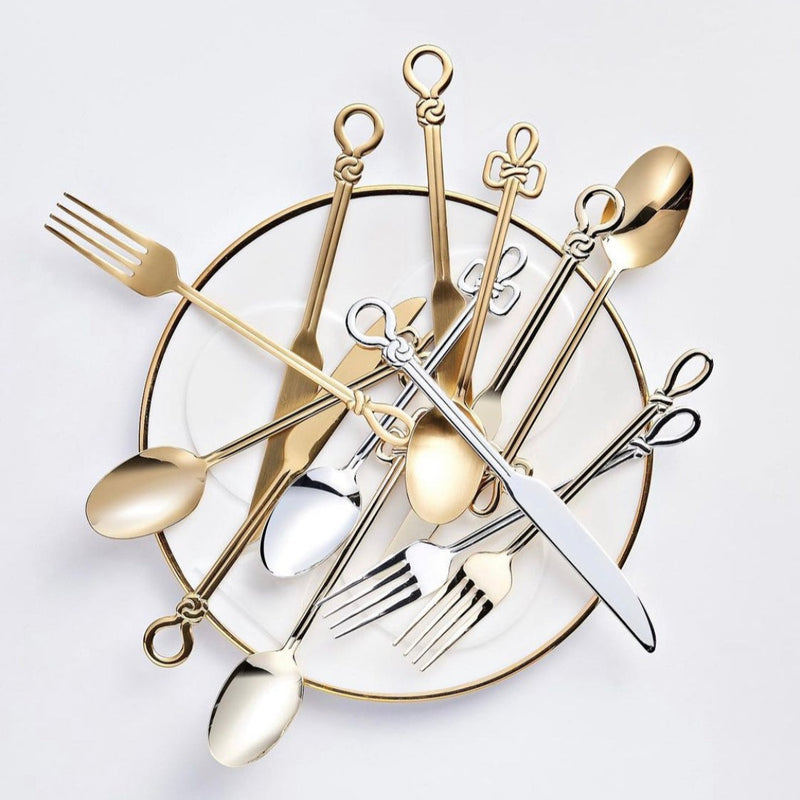 Hayoon Kim Knot Dinner Cutlery Set