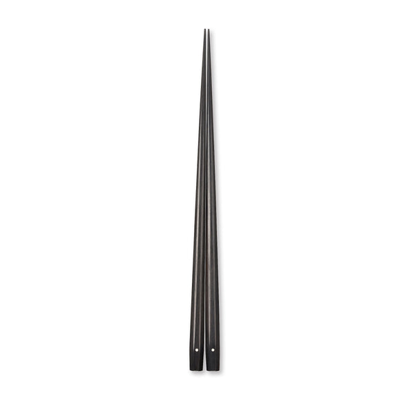 16 Sided Wood Chopsticks - Ebony