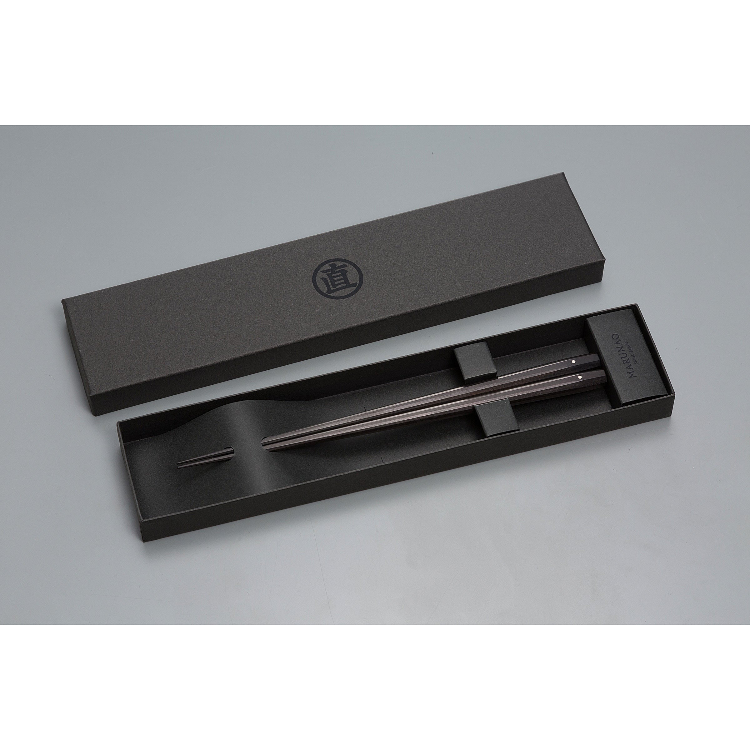 16 Sided Wood Chopsticks - Ebony