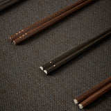 100 Year Anniversary 8 Sided Chopsticks - Ebony