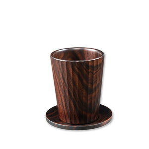 Free Cup and Saucer - Ebony