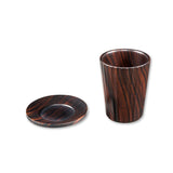 Free Cup and Saucer - Ebony